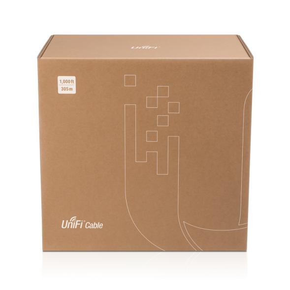 Кабель Ubiquiti UniFi Cable CMP (U/UTP, CAT.6, LSZH, 305 м, белый)