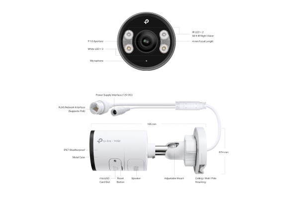 IP-камера TP-Link VIGI C355 4 mm