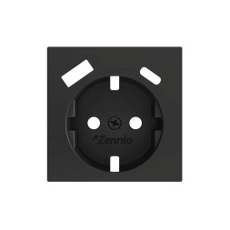 Накладка на USB-розетку Zennio ZS55 ZS55CSC2USA (Антрацит)