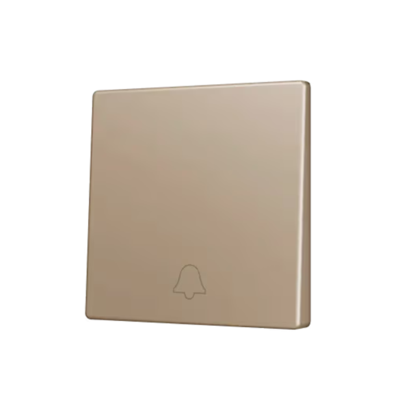 Клавиша для кнопки Zennio ZS55 ZS55CSOFT11DC (Шампань, Дверной звонок)