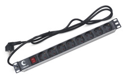 Блок распределения питания Cabeus PDU-8P-2EU (7297c)