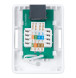 Розетка накладная Cabeus WS-8P8C-Cat.6-1 (7481c) (1 x RJ45, CAT.6, белая)