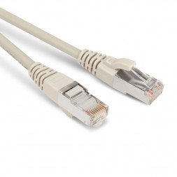 Патч-корд Hyperline PC-LPM-STP-RJ45-RJ45-C5e-2M-LSZH-GY (F/UTP, CAT.5E, LSZH, 2 м, серый)