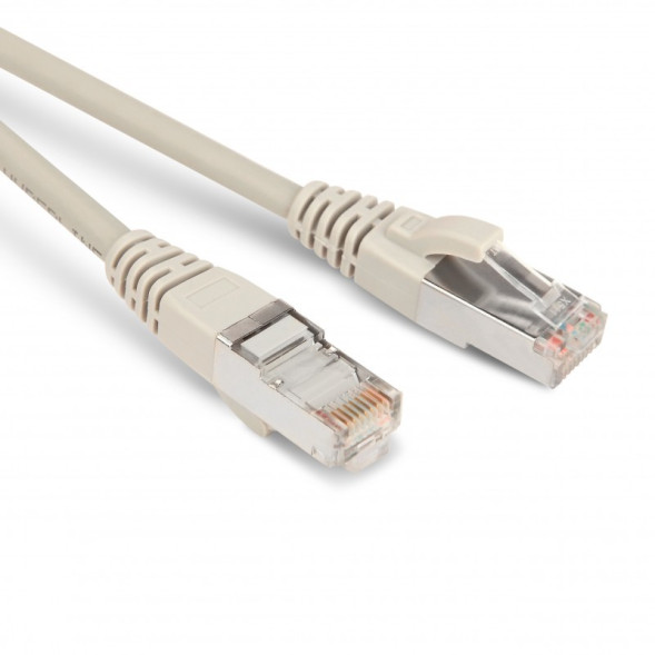 Патч-корд Hyperline PC-LPM-STP-RJ45-RJ45-C5e-2M-LSZH-GY (F/UTP, CAT.5E, LSZH, 2 м, серый)