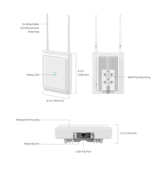 Точка доступа TP-Link Omada EAP725-Outdoor