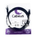 Патч-корд Cabeus PC-UTP-RJ45-Cat.6-2m-BK-LSZH (9322c) (U/UTP, CAT.6, LSZH, 2 м, черный)
