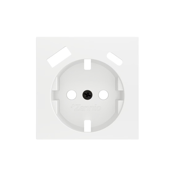 Накладка на USB-розетку Zennio ZS55 ZS55CSC2USMW (Матово-белый)