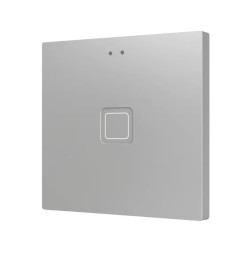 Выключатель Zennio Tecla RGB 1 (ZVITR1S) (Серебро)