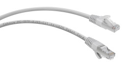 Патч-корд Cabeus PC-SSTP-RJ45-Cat.6a-1m-LSZH (7901c) (S/FTP, CAT.6A, LSZH, 1 м, серый)