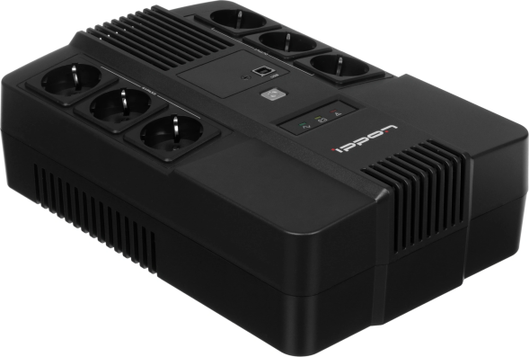 ИБП Ippon NUT 650 (2050150) (линейно-интерактивный, однофазный, 360 Вт, Desktop)