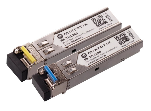Комплект трансиверов Mikrotik HS-2733LC20D