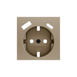 Накладка на USB-розетку Zennio ZS55 ZS55CSC2USC (Шампань)