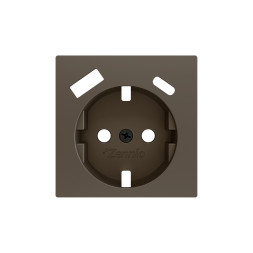 Накладка на USB-розетку Zennio ZS55 ZS55CSC2USM (Мокка)