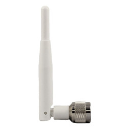 Антенна AccelTex 2.4/5 GHz 2/3 dBi White Indoor Articulating Rubber Duck Antenna w/N-Style (ATS-00851)