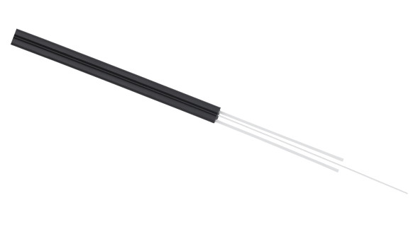 Кабель волоконно-оптический Cabeus FTTH-9-02-1-LSZH-IN/OUT-40 (9688c) (SM, 9/125, 2 волокна, внутренний/внешний, LSZH, черный)