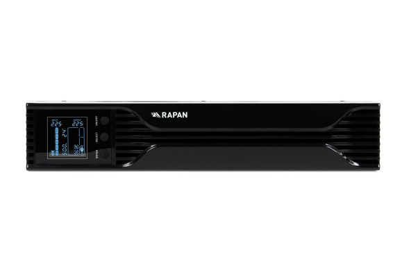 ИБП Бастион RAPAN-UPS 1000-RACK-IN-2X9-E (8958) (линейно-интерактивный, однофазный, 700 Вт)