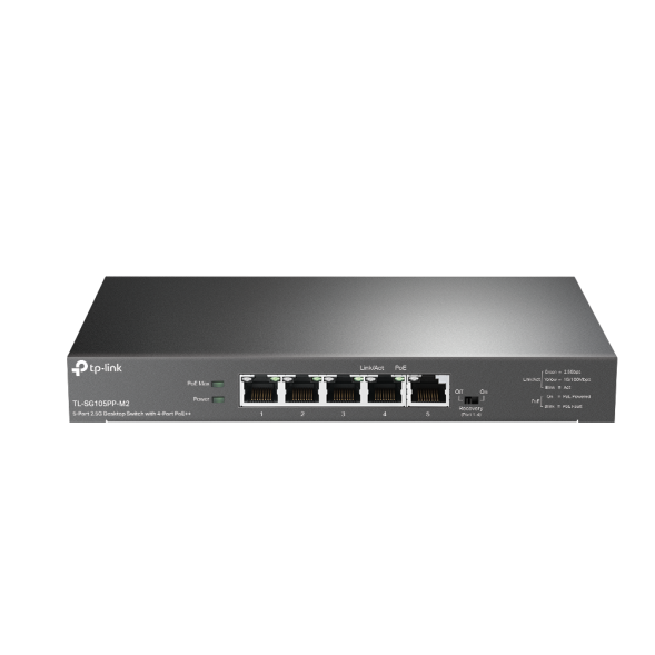 Коммутатор TP-Link TL-SG105PP-M2