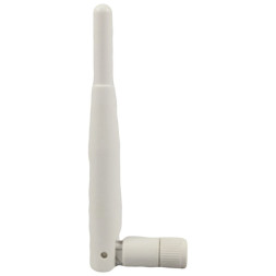 Антенна AccelTex 2.4/5 GHz 2/3 dBi White Indoor Articulating Rubber Duck Antenna w/RPSMA (ATS-00852)