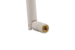 Антенна AccelTex 2.4/5 GHz 2/3 dBi White Indoor Articulating Rubber Duck Antenna w/RPSMA (ATS-00852)