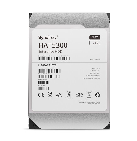 Жесткий диск Synology HAT5300-8T (8 TB, 3.5&quot;, SATA 3.0, для NAS)