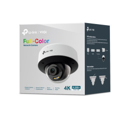 IP-камера TP-Link VIGI InSight S285 2.8 mm (куполная, Full-color, 8 MP, 2.8 mm)