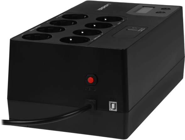 ИБП Ippon Kirpich 1050 (2003038) (линейно-интерактивный, однофазный, 600 Вт, Tower)