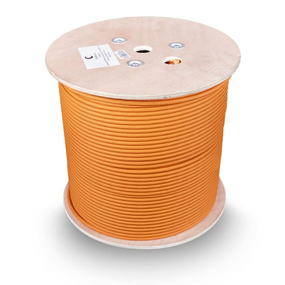 Кабель Cabeus UTP-4P-Cat.6-SOLID-LSZH-500 (7259c-2) (U/UTP, CAT.6, LSZH, 500 м, оранжевый)