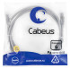 Патч-корд Cabeus PC-UTP-RJ45-Cat.6-2m-LSZH (8879c) (U/UTP, CAT.6, LSZH, 2 м, серый)