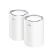 Wi-Fi система Cudy M3000 2-pack (Wi-Fi 6, 2.4/5 GHz, 1 x RJ45 2.5G, 1 x RJ45 1G)