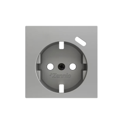 Накладка на USB-розетку Zennio ZS55 ZS55CSC1USS (Серебро)