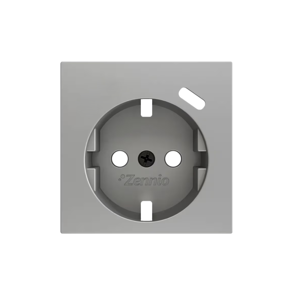 Накладка на USB-розетку Zennio ZS55 ZS55CSC1USS (Серебро)