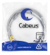 Патч-корд Cabeus PC-UTP-RJ45-Cat.6-3m (7269c) (U/UTP, CAT.6, PVC, 3 м, серый)