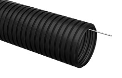Труба гофрированная IEK CTG20-16-K02-100-1 (ПНД, D16, черная, 100 м)