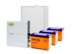 Комплект ИБП Штиль SW1000L (online, однофазный, 900 Вт, АБ на 2 ч)