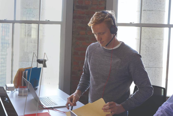 Гарнитура Plantronics BlackWire C5220-C (USB-C/A)