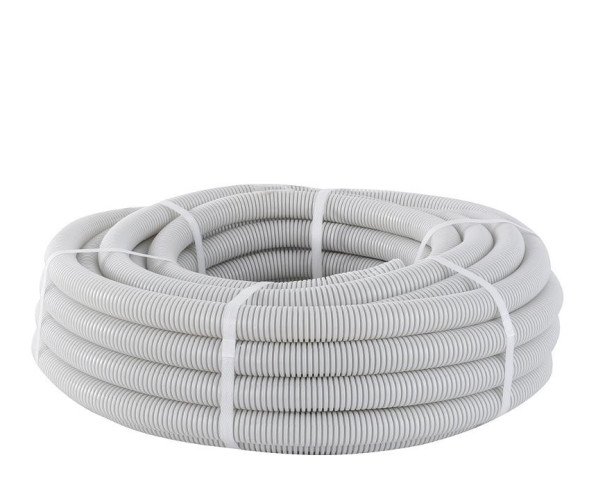 Труба гофрированная IEK CTG20-16-K41-010I (ПВХ, D16, серая, 10 м)