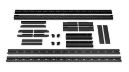 Стойка телекоммуникационная Cabeus RA-45U-1000-BK (10161c)