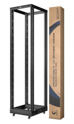 Стойка телекоммуникационная Cabeus RA-45U-1000-BK (10161c)