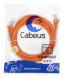Патч-корд Cabeus PC-UTP-RJ45-Cat.6-3m-OR (8701c) (U/UTP, CAT.6, PVC, 3 м, оранжевый)