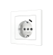Накладка на USB-розетку Zennio ZS55 ZS55CSC1USMW (Матово-белый)