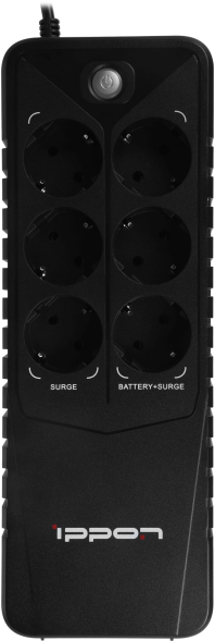 ИБП Ippon Back Verso 800 (751623) (off-line, однофазный, 420 Вт, Desktop/Tower)