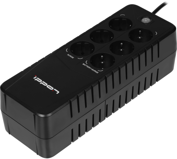 ИБП Ippon Back Verso 800 (751623) (off-line, однофазный, 420 Вт, Desktop/Tower)