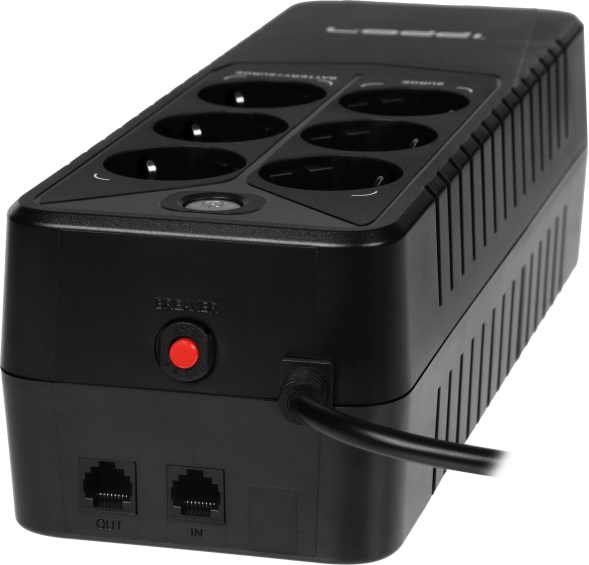 ИБП Ippon Back Verso 800 (751623) (off-line, однофазный, 420 Вт, Desktop/Tower)