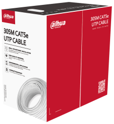 Кабель Dahua DH-PFM920I-5EUN (U/UTP, CAT.5E, PVC, 305 м, белый)