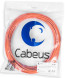 Кабель Cabeus UTP-4P-Cat.5e-SOLID-LSZH-25 (7170c-7) (U/UTP, CAT.5E, LSZH, 25 м, оранжевый)