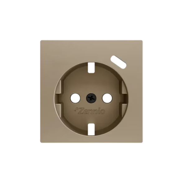 Накладка на USB-розетку Zennio ZS55 ZS55CSC1USC (Шампань)