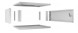 Шкаф телекоммуникационный Cabeus WSC-05D-4U55/45m (10185c)