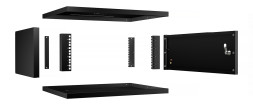 Шкаф телекоммуникационный Cabeus WSC-05D-4U55/45m-BK (10186c)