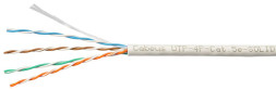 Кабель Cabeus UTP-4P-Cat.5e-SOLID-GY-25 (7171c-7) (U/UTP, CAT.5E, PVC, 25 м, серый)