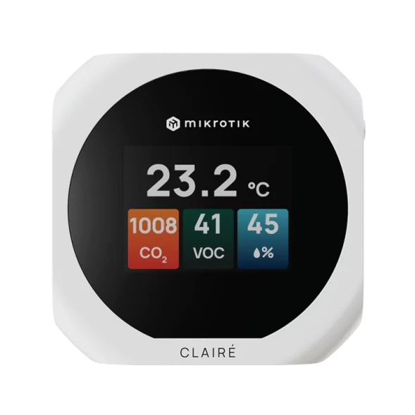 Датчик качества воздуха MikroTik CLAIRE Lite (серый) (IAQM-THC2V-G)